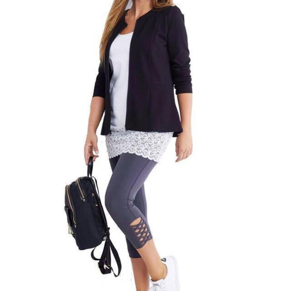 Ruby Ribbon Lace Extender #1480 White